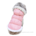 柔らかい温かいファッショナブルな冬のペット犬の服